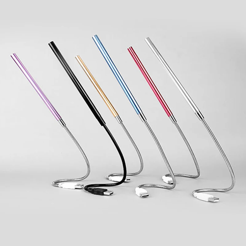 LED Light Desk Lamp Night Light Book Light Mini LED Light LED Desk Lamp USB LED Night Lights Flexible 5V Laptop Keyboard Reading Lighting USB LED Desk Book Lamp