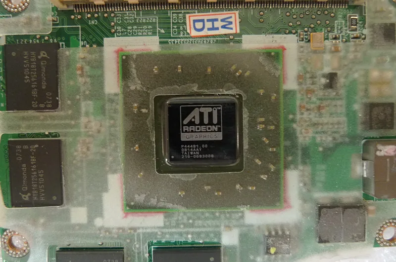 Оригинальная видеокарта P300 216 0683008 графическая карта MXM II DDR2 256MB Видеокарта ATI для