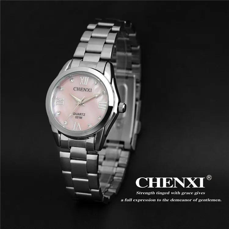 2018 CHENXI Модный женский красочный циферблат Reloj Mujer Лаконичные наручные часы для