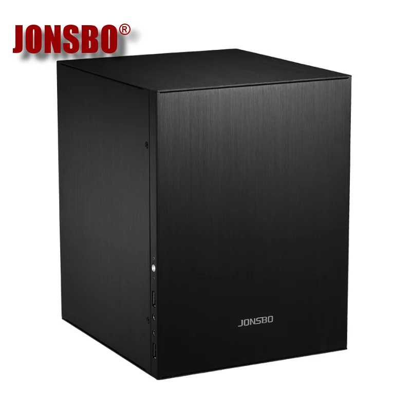 Jonsbo C2 C2S настольный мини ПК корпус компьютерный из алюминиевого сплава HTPC чехол USB
