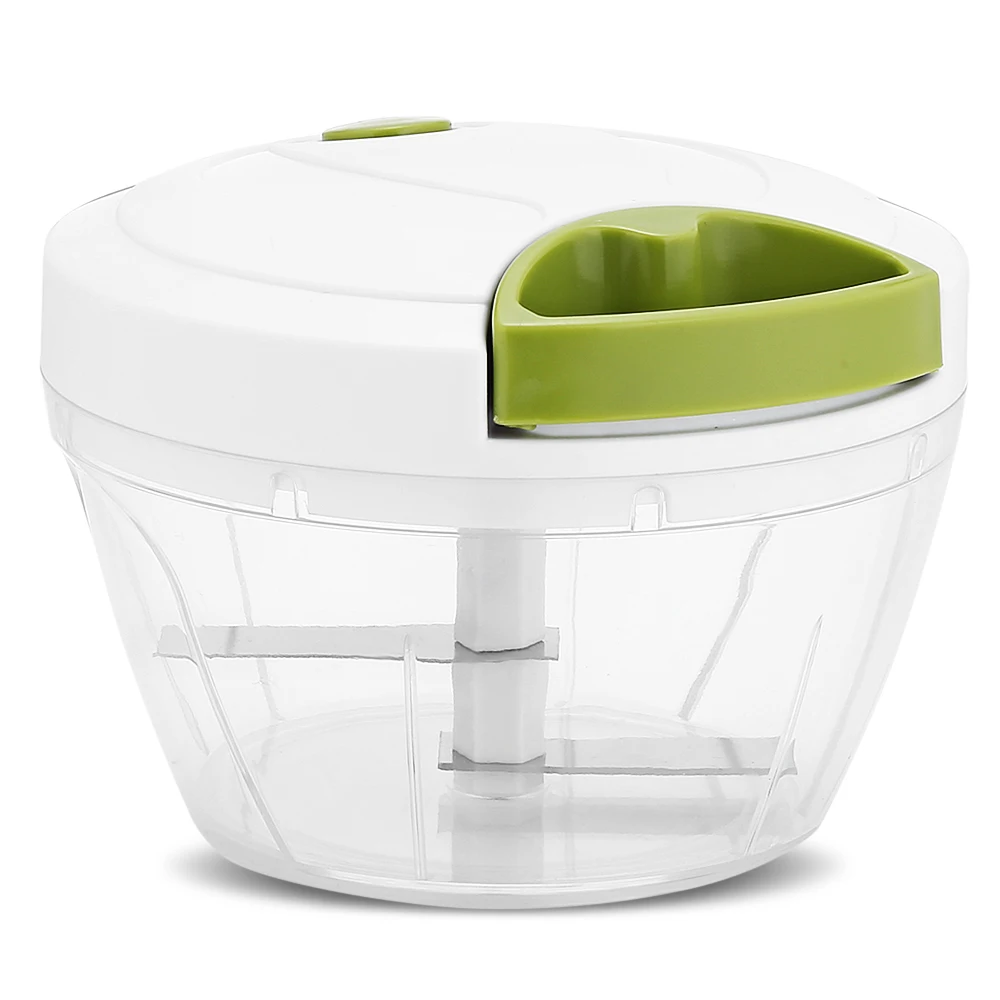 Manual Food Chopper Mincer Blender To Chop Fruit Vegetable Herb Onion Garlic Hand Manual Blender