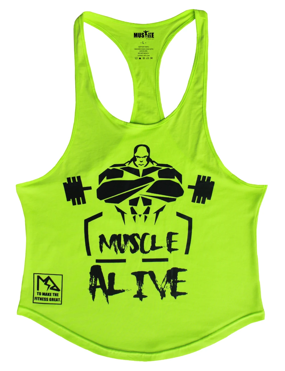 MUSCLE ALIVE, мужские футболки для бодибилдинга, фитнеса, тренировок, упражнений, одежда, футболка для спортзала, спорта, хлопковые топы без рукавов для мужчин