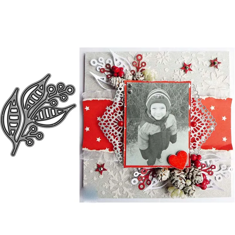 

CDIY Metal Cutting Dies cut die mold Leaves Scrapbook paper craft knife mould blade punch stencils dies