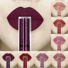 9 Цвета пикантные Цвета Матовая жидкая Губная Помада для губ Краски матовая Губная помада Водонепроницаемый длительный Блеск для губ Средства ухода за губами