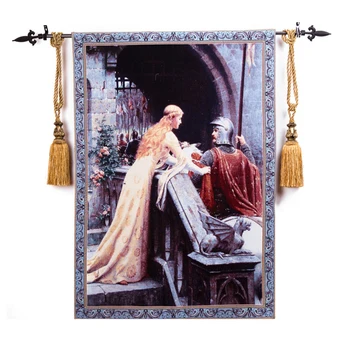

98x140cm Knight Cavalier European Style Medieval Wall Tapestry Wall Hanging Belgium Moroccan Decor Decorative Tapestries tapiz