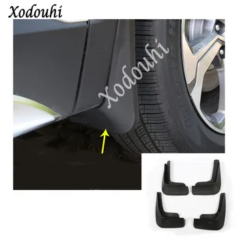

For Hyundai Santa Fe SantaFe 2019 2020 car styling body plastic fender soft mudguard protection flap splash mud guard frame 4pcs