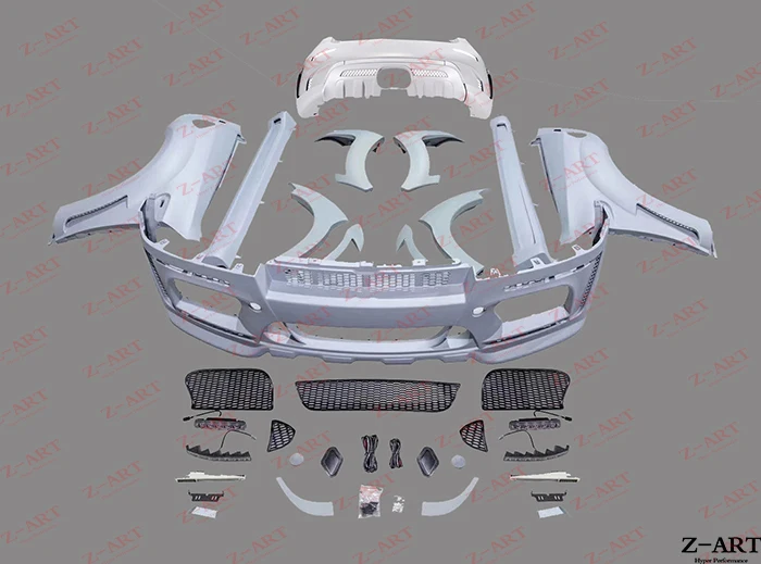 

Z-ART wide body kit for BMW X6 E71 injection PP body kit for BMW X6 E71 2008-2014 injection PP wide body kit