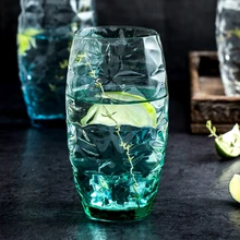 Высокое качество креативный термостойкий многоцветный Красочный бессвинцовый стеклянный бар Домашний напиток кофе виски XO пиво молоко кружка для сока