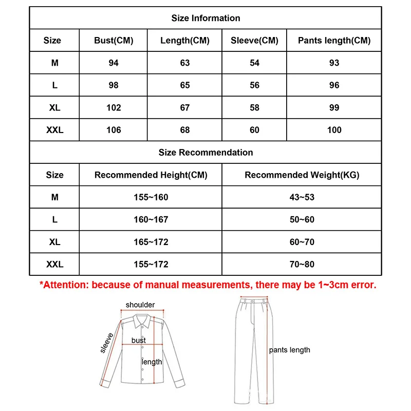 kaxin cotton SIZE