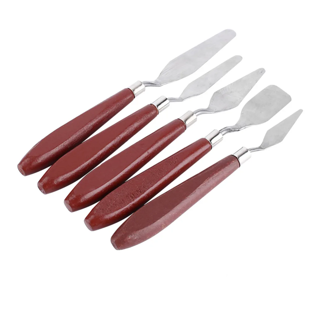 5pcs/set Palette Knives Painting Spatula Professional Artist Oil Art