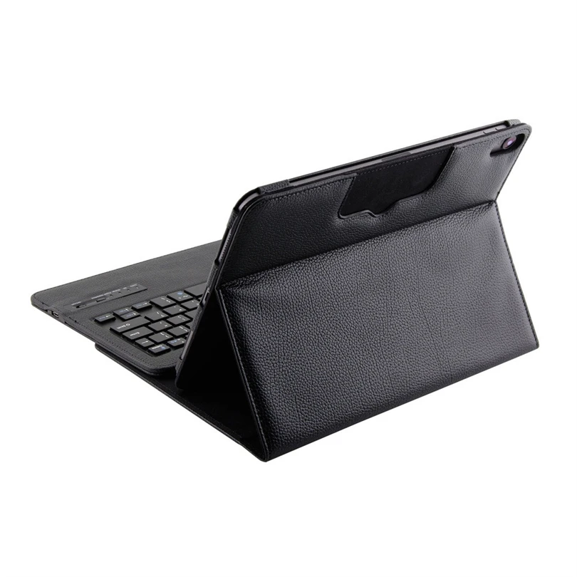 

For iPad Pro 11 inch 2018 Leather Stand Case Cover+Detachable Bluetooth Keyboard Shockproof Tablet Case With Keyboard A30