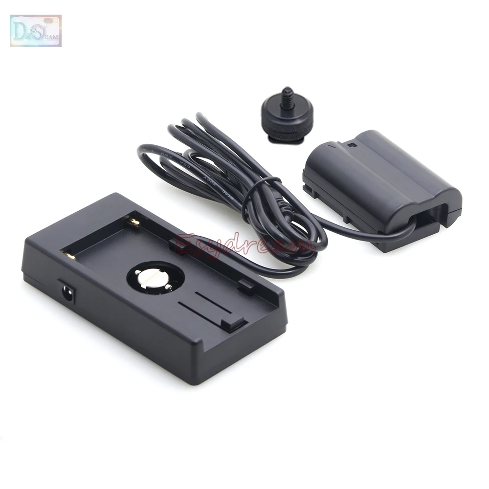 Adaptador de Bateria F970 a En-el15 El15 para Nikon Manequim Montagem Placa Alimentação np en D750 D610 D7200 D7100 D810 D800 Np-f970 - Image 3