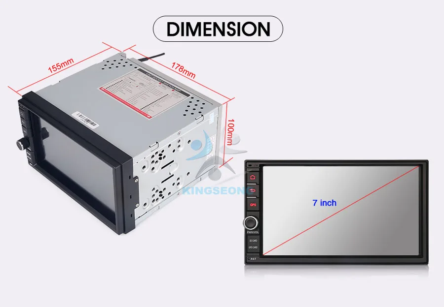 Flash Deal Car Multimedia Player Octa Core 7" Android 8.0 DAB+ Autoradio double din GPS NAVI Bluetooth 4G WiFi RDS OBD2 DVR Radio DVT-IN 19