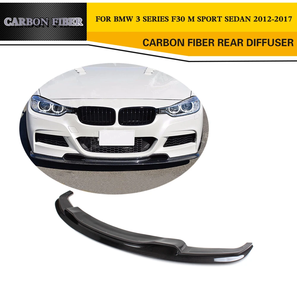 Углеродного волокна спереди автомобилей брови фары веки для BMW 3 серии F30 2012UP