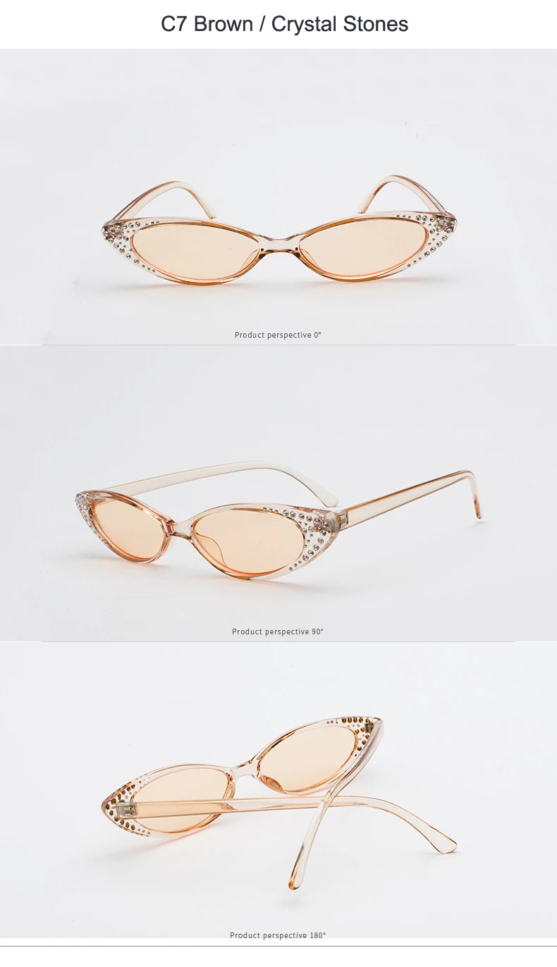 C7 Brown crystal stone