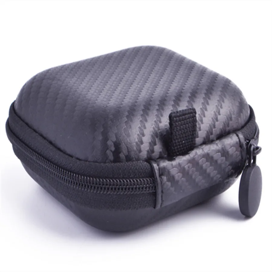 SUMPK 90x90x40 мм квадратный черный EVA змеиная текстура модный дизайн наушники чехол Беспроводная bluetooth-гарнитура сумка для переноски