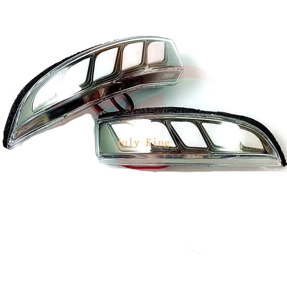 

LED Rear-view Mirror Lights Case for Toyota Corolla Fielder Porte Premio Auaq Spade etc, DRL+Streamer Turn Signals+ Ground Lamp