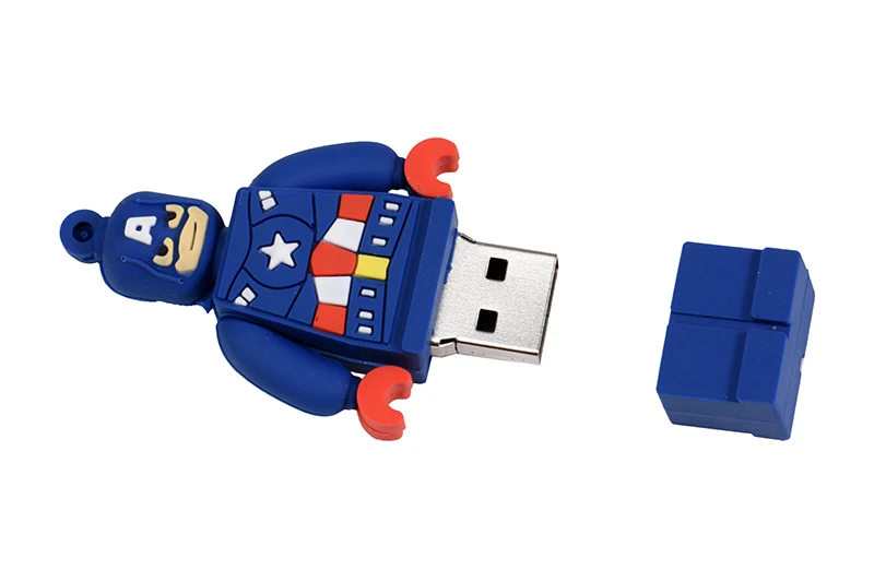 JASTER продвижение лего супергерой usb флэш-накопитель USB 2,0 64 Гб карта памяти флеш-накопитель 4 ГБ 8 ГБ Флешка 16 ГБ 32 ГБ