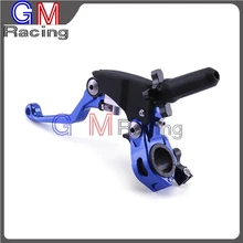 3 направления сгиба Регулируемая легкая laborsaving рычаг сцепления для YAMAHA YZF250 YZF450 YZ400F YZ426F YZF400 YZF426 Байк