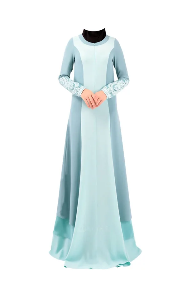 Национальный тренд Турецкая абайа Djellaba Арабская одежда Исламская одежда, Дубай мусульманское платье Для женщин длинное платье 021