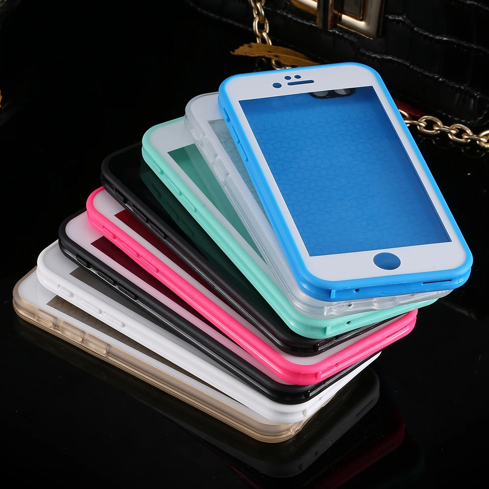 KISSCASE-Super-Waterproof-Case-For-iPhone-6-6S-7-Plus-5S-SE-Smart-Touch-Screen-Soft