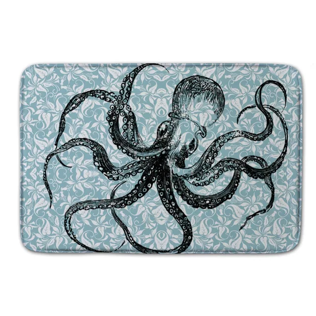Flower Background Octopus Pattern Of Carpets And Rugs Kids Bedroom Flower Background Octopus Pattern Of Carpets And Rugs Kids Bedroom Favors Anti Bacteria Adhesive