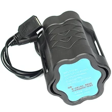 6 X 18650 Battery Storage Case Holder DIY Powerbank Box Batteries Power Bank 5V 12V Bicycle LED Light Phone USB Charger Charge