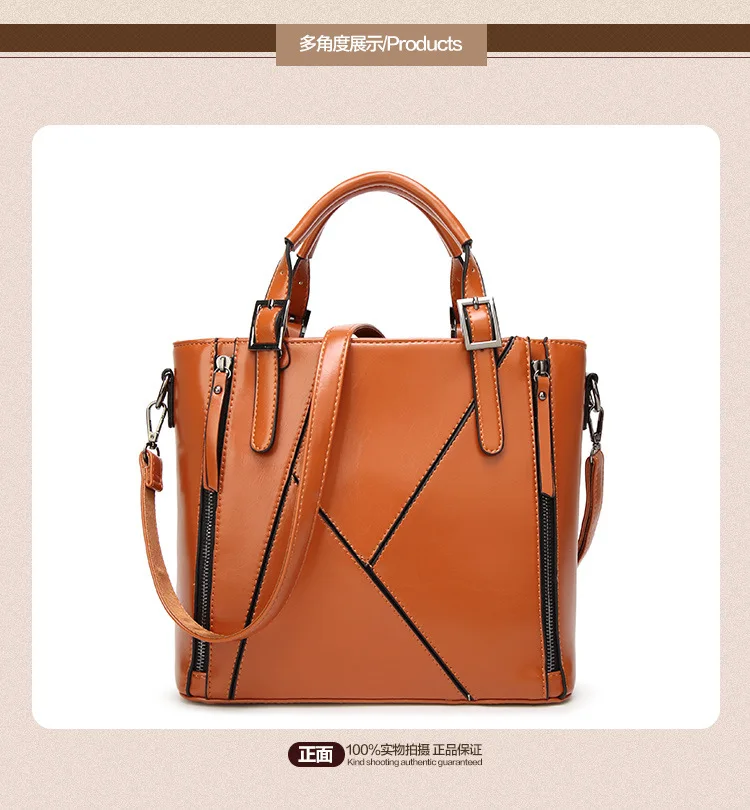 Женские сумки из натуральной кожи новая сумка Европейская сумка через плечо дизайнерская модная женска сумка