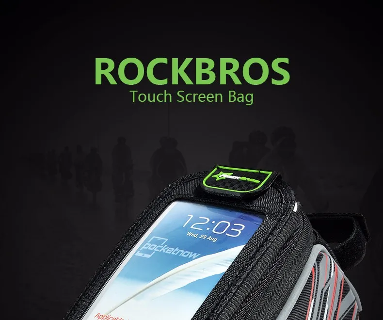Cheap ROCKBROS Waterproof MTB Bike Bicycle Front Top Frame Handlebar Bag Cycling Pouch Touchscreen Panniers Reflective Bags 2 Sizes 10 Cheap ROCKBROS Waterproof MTB Bike Bicycle Front Top Frame Handlebar Bag Cycling Pouch Touchscreen Panniers Reflective Bags 2 Sizes 10