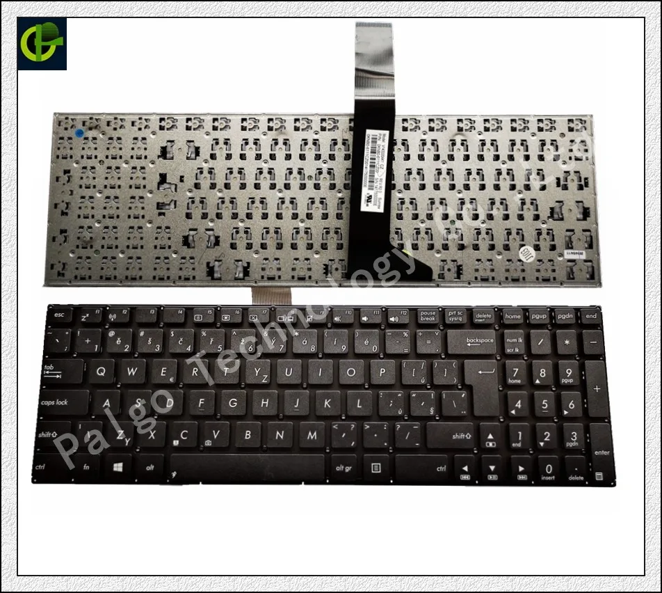 Чешский Клавиатура для ноутбука Asus K550CA K550CC K550C K550LB X550JD X550JF X550JK X550JX X550LAV X570 X570L X570LA CZ fit Словакии SK