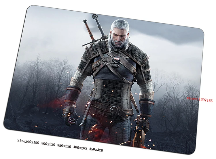 

witcher mouse pad High-end gaming mousepad gear cool gamer mouse mat pad game computer new padmouse photo play mats
