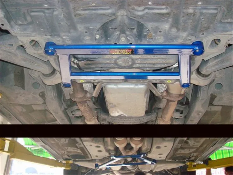 Suspension Strut Bar For Toyota MARK X REIZ CROWN Car Accessories Alloy Stabilizer Bar Car Styling Auxiliary Tank Tension Rod (30)