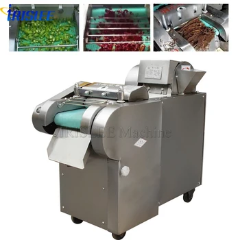 

China products industrial electric vegetable processing machinery 100-500KG / H automatic fresh vegetable cutting machine