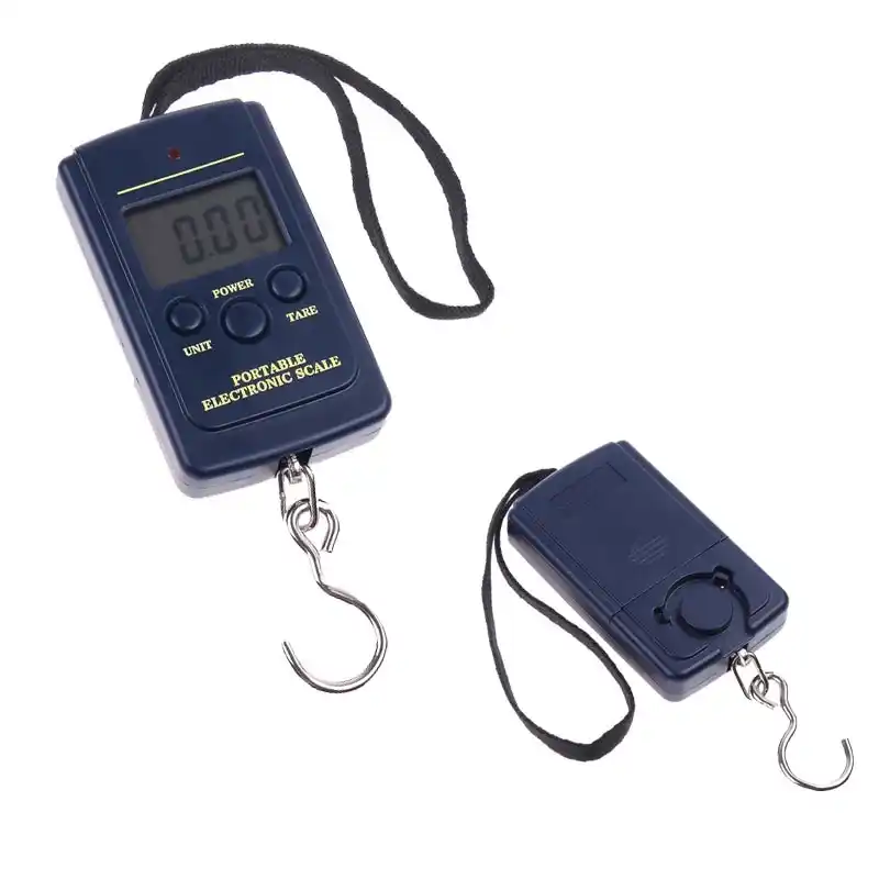 New 40kg 88Lb 1410oz Digital Handy Scales Luggage Fishing LCD buzzer indication
