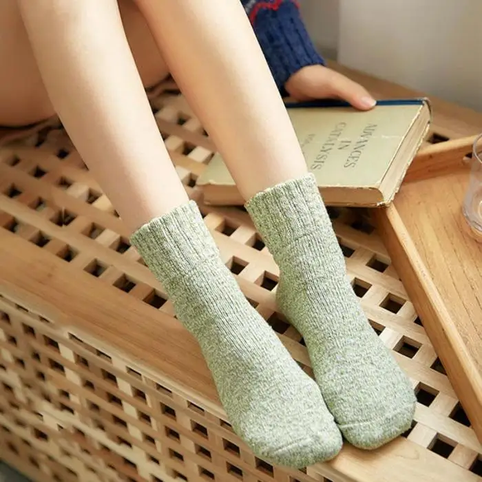 10 пар, для женщин носки плотные теплые эластичные дышащие для осень-зима KS-доставка