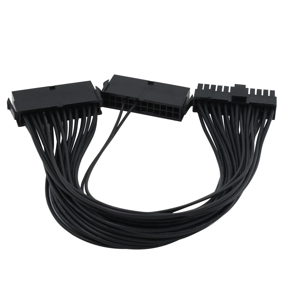 Адаптер питания TISHRIC ATX 24Pin Molex с двойным блоком синхронизация синхронизацией и