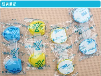 

5pcs Set Cute Bendy Door Drawer Safety Lock For Child Kids Baby Safety Lock Blue Yellow Baby Safe Protector