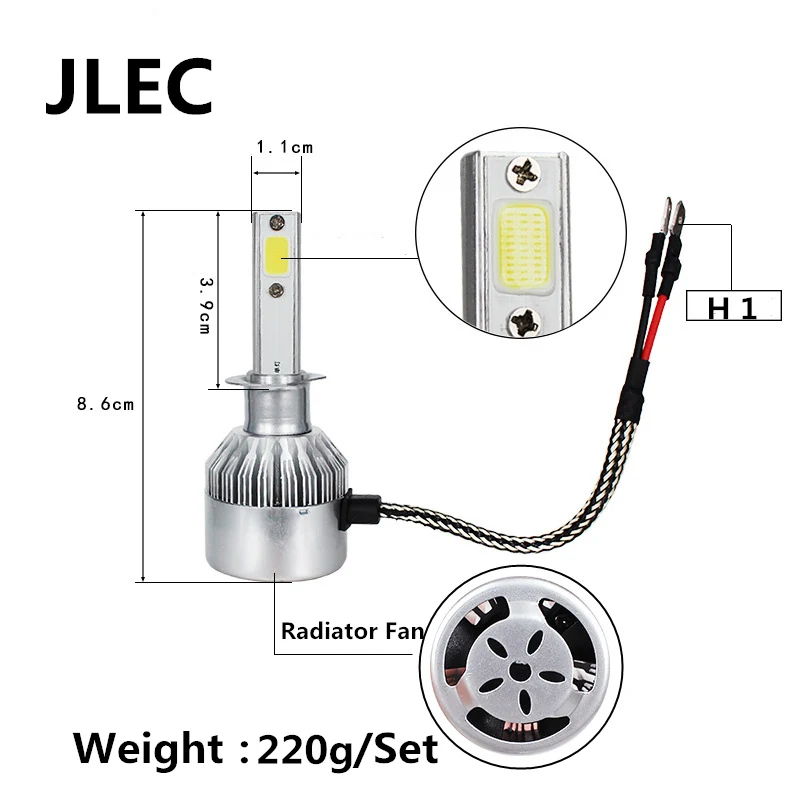 Buy 2017 Car styling H1 Universial External Auto LED