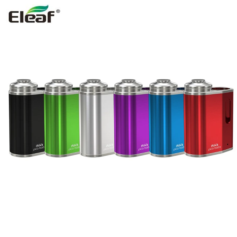 

Original Eleaf iStick Pico Baby wtih 1050mah built-in battery Ultra Portable 25W Fit for GS baby Atomizer E Cigarette Battery