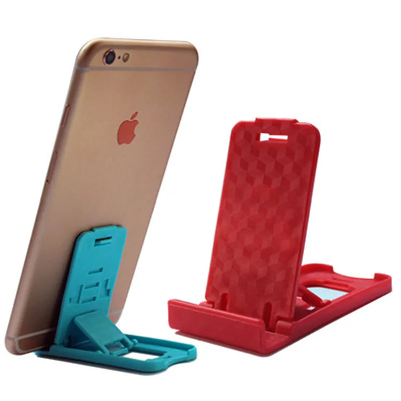 

Plastic adjustable Phone Holder Stand Base For iPhone 7 8 X for Samsung for Xiaomi Smartphone Candy Color Mobile Phone Bracket