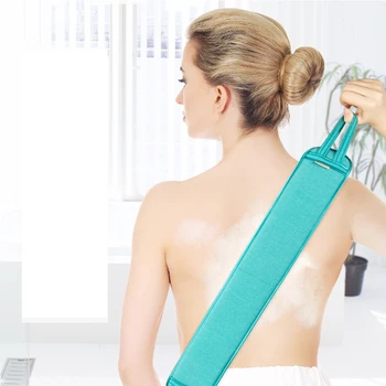

Back Rubbing Towel Pull Back Strip Adult Double-sided Strong Decontamination Rubbing Mud Long Bathing Towel Soft Body Cleaning