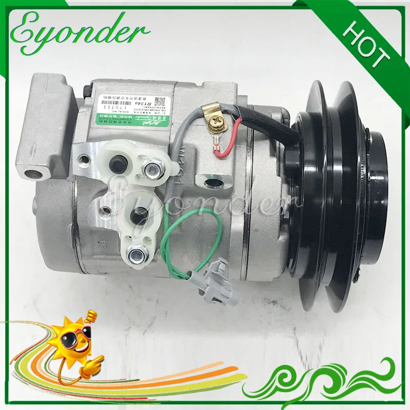 Компрессор кондиционера A/C AC для HINO Dutro Toyota DYNA 4500 4.6L грузовик 447190-5260 1-83532329- 447220-5061