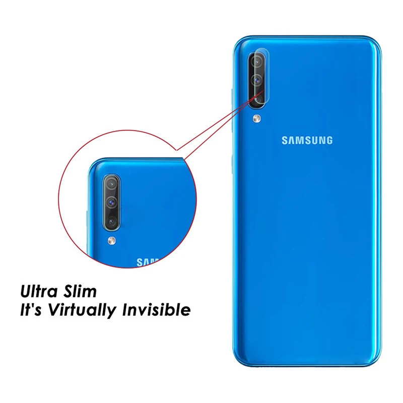 2 шт. пленка для объектива камеры Samsung Galaxy A70 A50 A30 A40 A60 Защитная задней панели