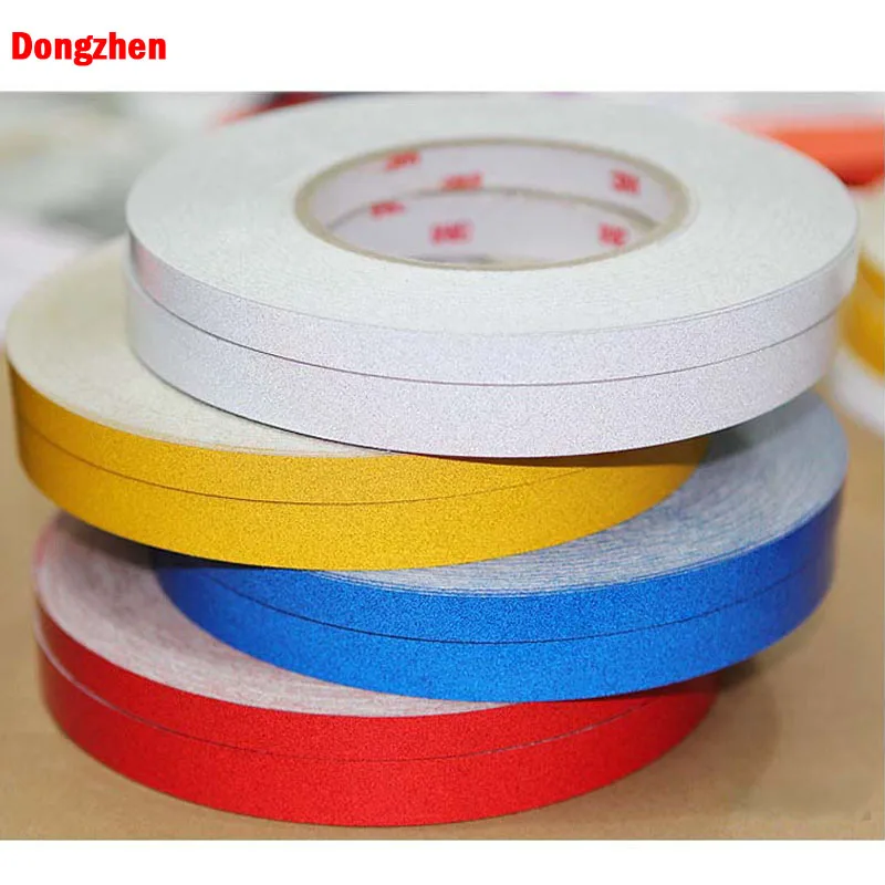

Dongzhen 5M Car-Styling Safety Reflective Tape Stickers Auto Motorcycle Bike Decoration Film Decal for Ford Focus 2 for BMW E46
