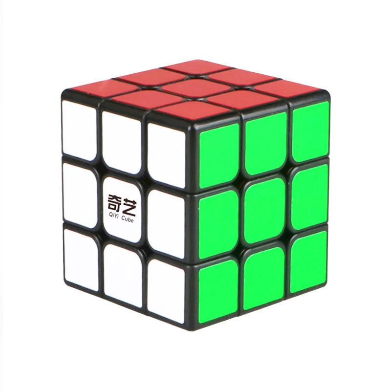 Скоростной кубик QIYI 3x3x3 6 0 см волшебный головоломка антистресс нео для детей