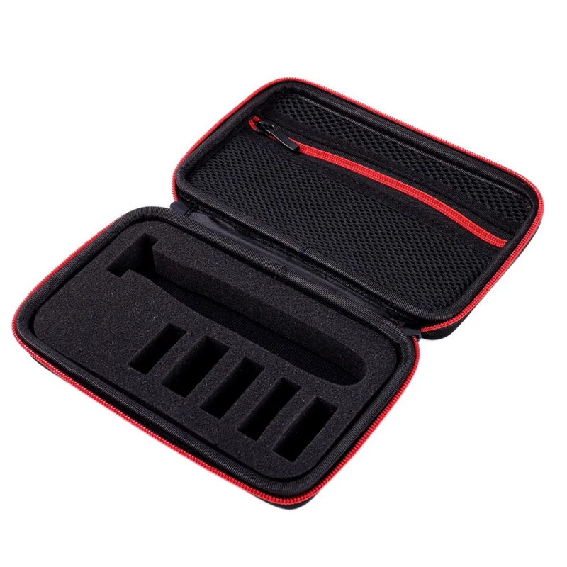 السفر الحلاقة حقيبة التخزين حقيبة حمل واقية من الضغط الكهربائية ماكينة حلاقة تحمل مربع حقيبة QP2530/2520 ماكينة حلاقة صندوق واقي