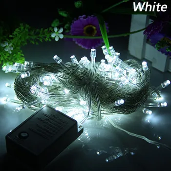 

Light Outdoor Wedding Decoration Led Bulbs Christmas Waterproof Ac220v 110v 50m 100m Garden 1 Year White > 200 8 Flash Patterns