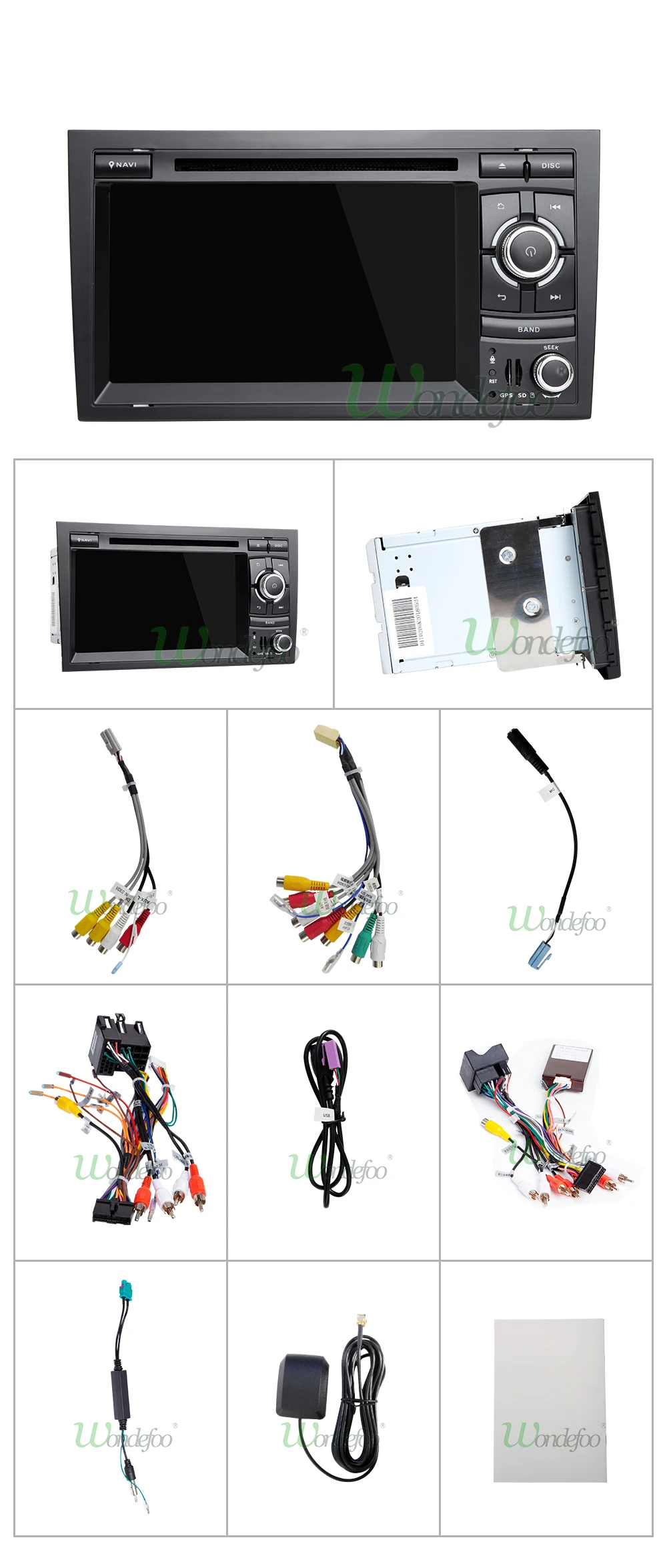 Excellent 2G IPS Android 8.1 2 din CAR GPS For Audi A4 B6 B7 S4 B7 B6 RS4 B7 SEAT Exeo multimedia dvd player radio stereo touch screen pc 32