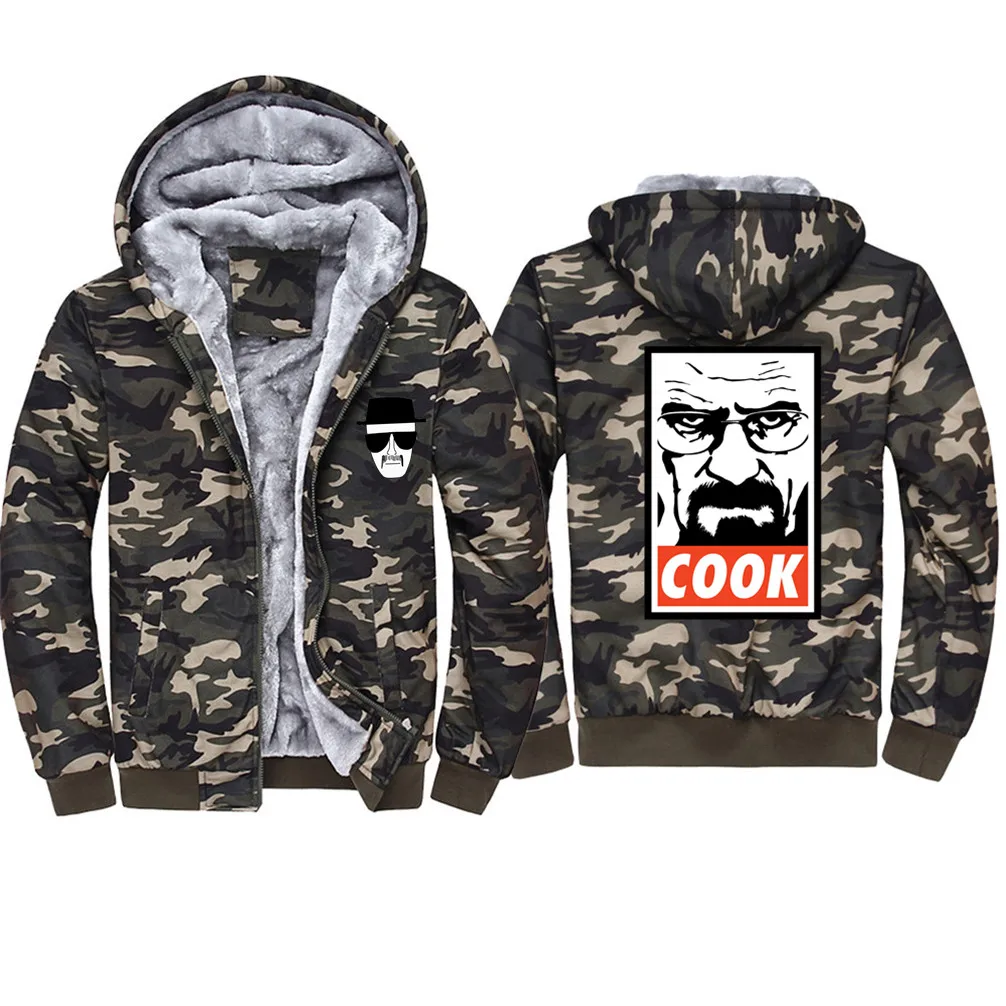 Heisenberg Walter Breaking Bad Camouflage 2019 куртка-бомбер мужская куртка-бомбер хип-хоп куртка в уличном стиле