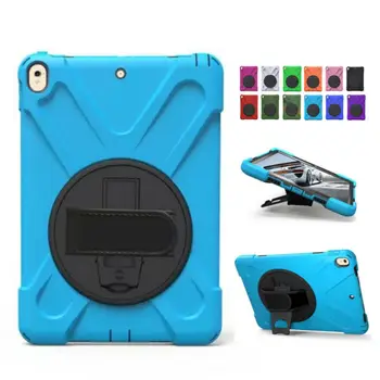 

For 2017 iPad Pro 10.5 inch Tablet Case Cover Silicon 360 degree Protection Stand Shell For Apple iPad 10.5 Pro Shockproof Skin